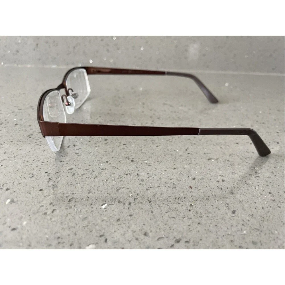 Eyebuydirect Mark 54-18-145 C1 Coffee Brown Metal Eyeglasses FRAMES ONLY